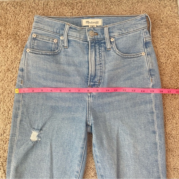Madewell 2021 The Perfect Vintage Jean in Coffey Wash: Worn-In Edition Size 23 - Picture 12 of 15